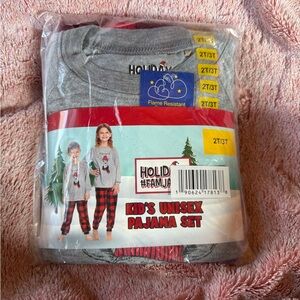 Kids Gray Pajama Set